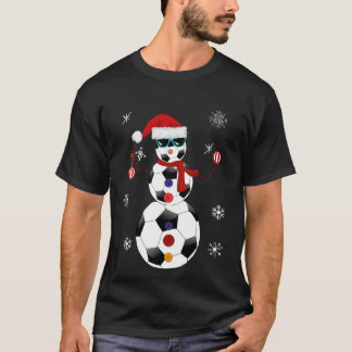 kerstcadeau voor Snowman Santa Hat Gift T-shirt