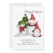 kerstcadeau voor Snowmen Holiday