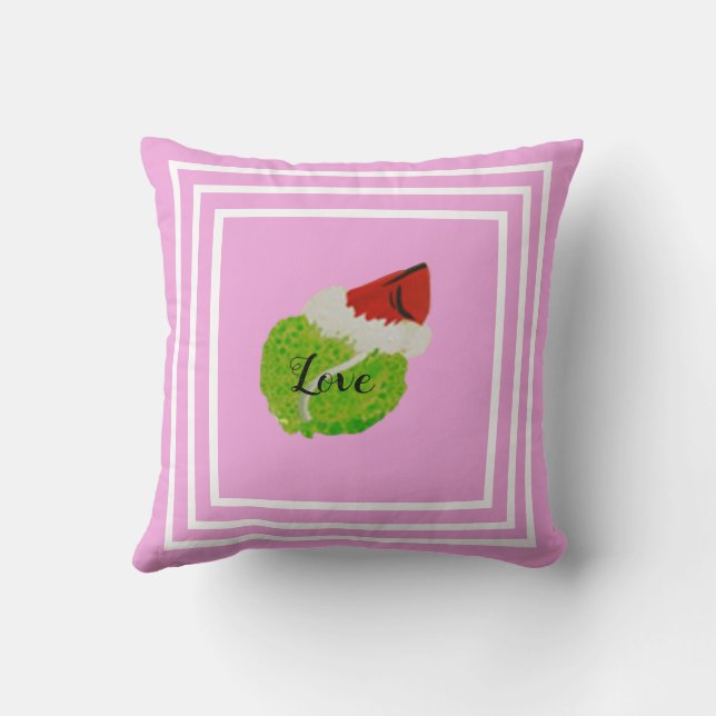 Kerstcadeau voor tennisspeler Sierkussen (Achterkant)