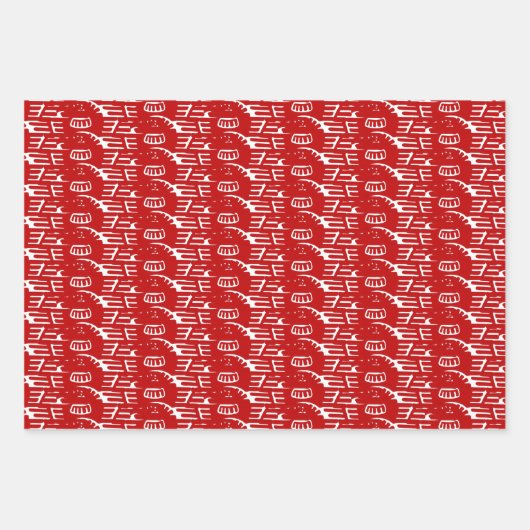 kerstcadeau voor Thunderbird Gift Inpakpapier Vel (Voorkant 2)