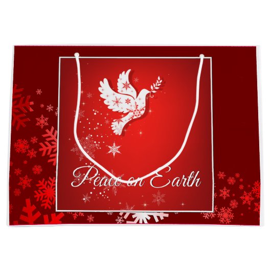 kerstcadeau voor veel plezier large cadeautasje (Voorkant)