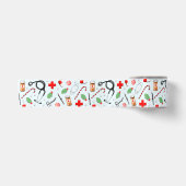 Kerstcadeau voor verpleegster satijnen lint (Voorkant)