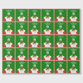 Kerstcadeau voor Volleybal Cadeaupapier (Vlak)