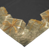 kerstcadeau voor zwarte feestdagen tafelkleed (Gekanteld)