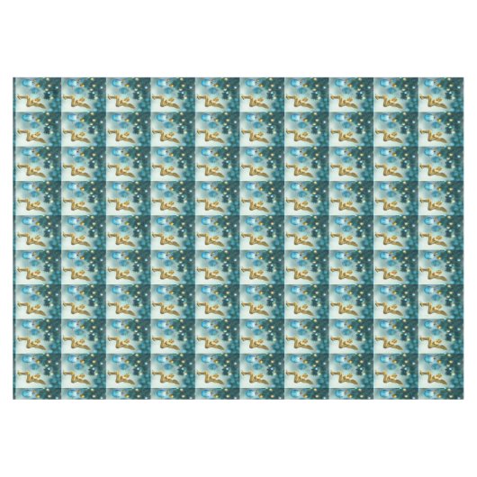 kerstcadeau, vrolijk kerstfeest, engel tafelkleed (Voorkant (Horizontaal))