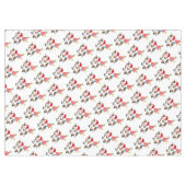 kerstcadeau, vrolijk kerstfeest Koe Land Tafelkleed (Voorkant (Horizontaal))