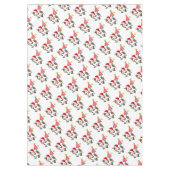 kerstcadeau, vrolijk kerstfeest Koe Land Tafelkleed (Voorkant)