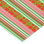 kerstcadeau, vrolijk kerstfeest tafelkleed (Gekanteld)