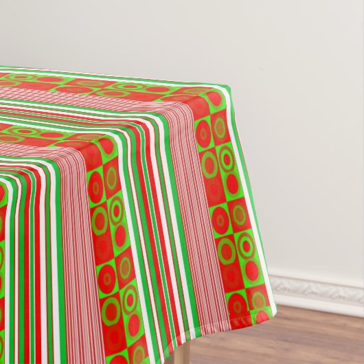 kerstcadeau, vrolijk kerstfeest tafelkleed (Voorbeeld)