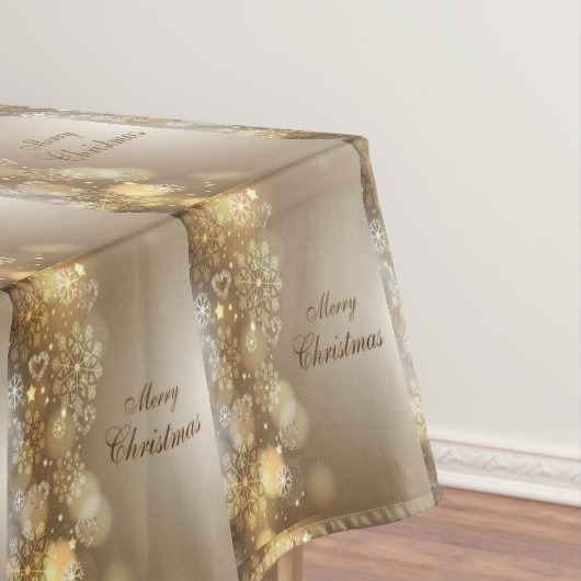 kerstcadeau, vrolijk kerstfeest tafelkleed (Voorbeeld)