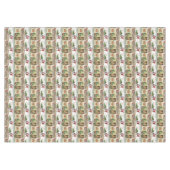 kerstcadeau, vrolijk kerstfeest,  tafelkleed (Voorkant (Horizontaal))