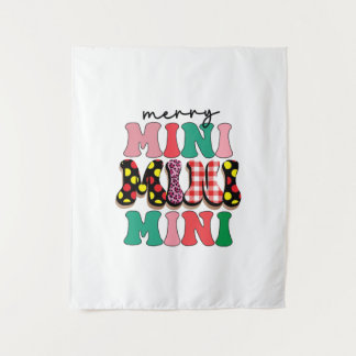 Kerstcadeau vrolijke Mimi Wandkleed