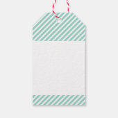 KERSTCADEAU wees vrolijk leuke kleurrijke kerst ty Cadeaulabel (Achterkant)