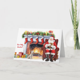 Kerstcadeau West Highland White Terrier Kerstmis Feestdagen Kaart