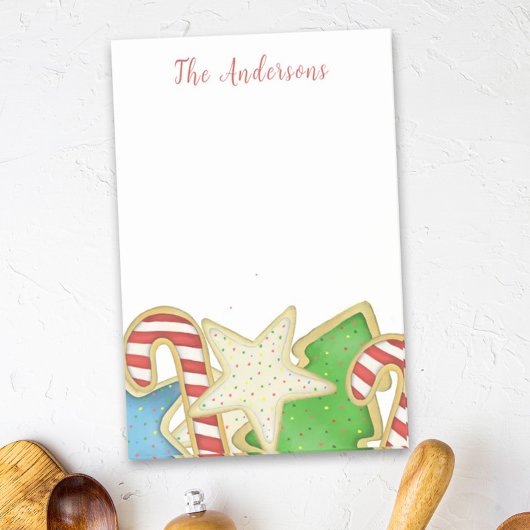 kerstcadeau Whimsical Holiday Cookies Fun Post-it® Notes