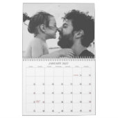 Kerstcadeau Winter Foliage Red Green Photo Kalender (Jan 2027)