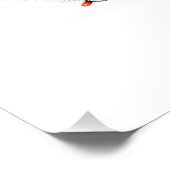 Kerstcadeau Winter Vibes Perfect Poster (Hoek)