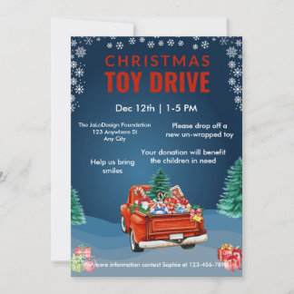 Kerstcadeauactie Familie- of zakelijke liefdadighe Kaart
