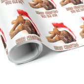 kerstcadeaubericht cadeaupapier (Rol Hoek)