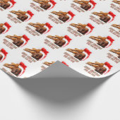 kerstcadeaubericht cadeaupapier (Hoek)