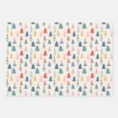 kerstcadeaubladen voor kerstcadeautjes inpakpapier vel (Voorkant 3)