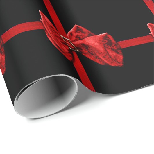 Kerstcadeauboegreep traditioneel cadeaupapier (Rol Hoek)