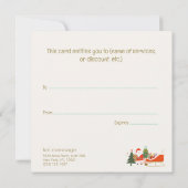 kerstcadeaubon (Achterkant)