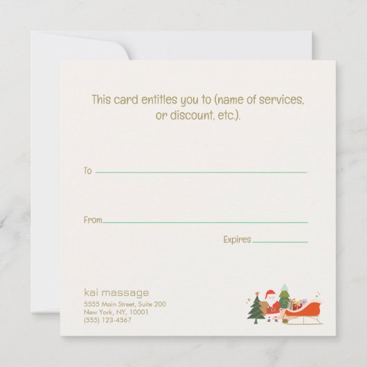 kerstcadeaubon (Achterkant)