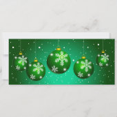 Kerstcadeaubon in Festieve Groen (Achterkant)