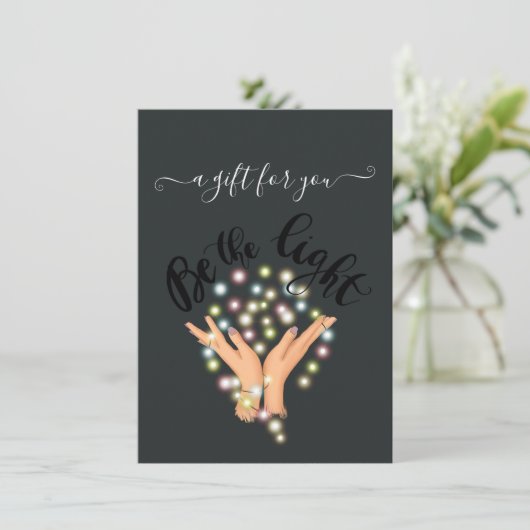 Kerstcadeaubon voor bedrijven (Staand voorkant)