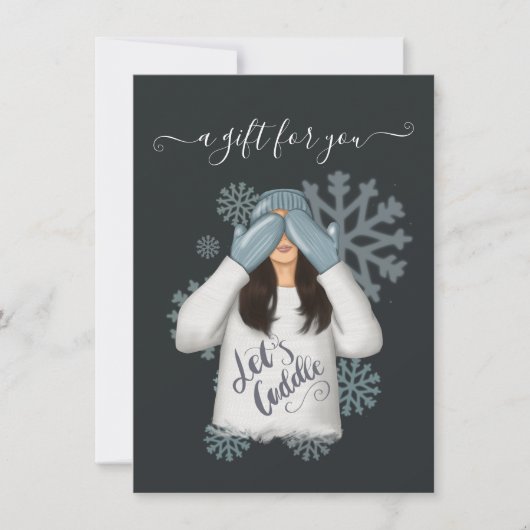 Kerstcadeaubon voor bedrijven (Voorkant)