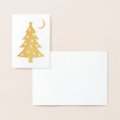 kerstcadeaubon voor boomgaarden folie kaarten (Display)