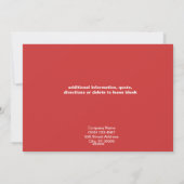 kerstcadeaubon voor feestdagen feestdagenkaart (Achterkant)