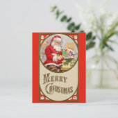  kerstcadeaubon voor Merry Kerstmis Briefkaart (Staand voorkant)