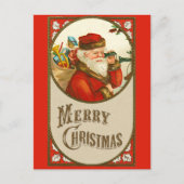 kerstcadeaubon voor Merry Kerstmis Briefkaart (Voorkant)