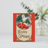 kerstcadeaubon voor Merry Kerstmis Briefkaart (Staand voorkant)