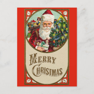 kerstcadeaubon voor Merry Kerstmis Briefkaart