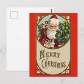  kerstcadeaubon voor Merry Kerstmis Briefkaart (Voorkant / Achterkant)