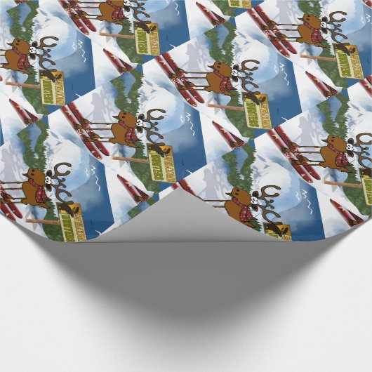 kerstcadeaubonade van Mooseski Cadeaupapier (Hoek)