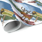 kerstcadeaubonade van Mooseski Cadeaupapier (Rol Hoek)