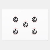 kerstcadeaubonballetthema HAMbyWG Inpakpapier Vel (Voorkant 3)