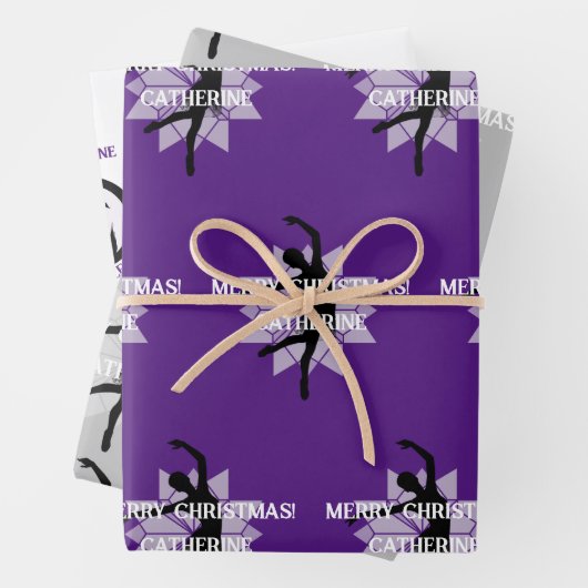 kerstcadeaubonballetthema HAMbyWG Inpakpapier Vel (In situ)