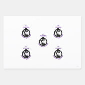 kerstcadeaubonballetthema HAMbyWG Inpakpapier Vel (Voorkant 3)