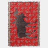 kerstcadeaubonen voor feestdagen deken (Voorkant Verticaal)