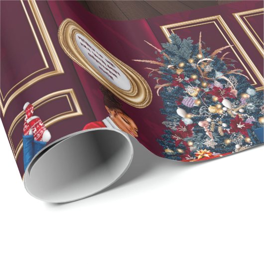 kerstcadeaubonloop cadeaupapier (Rol Hoek)