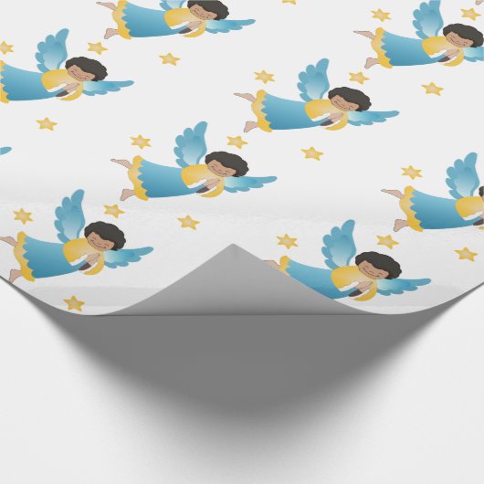 kerstcadeaubonnen/angels cadeaupapier (Hoek)