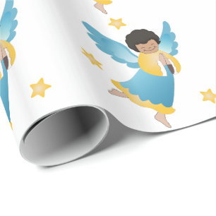 kerstcadeaubonnen/angels cadeaupapier