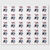 kerstcadeaubonnen cadeaupapier (Vlak)