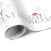 kerstcadeaubonnen met snowflake cadeaupapier (Rol Hoek)