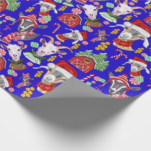 kerstcadeaubonnen omwikkeling achtergrondkleur cadeaupapier (Hoek)